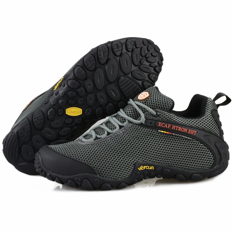 Mountain Men's Hiking Shoes Outdoor Sneakers Athletic Sport Women Trekking Breathable Mesh Climbing Walking Shoes Ankle Boots