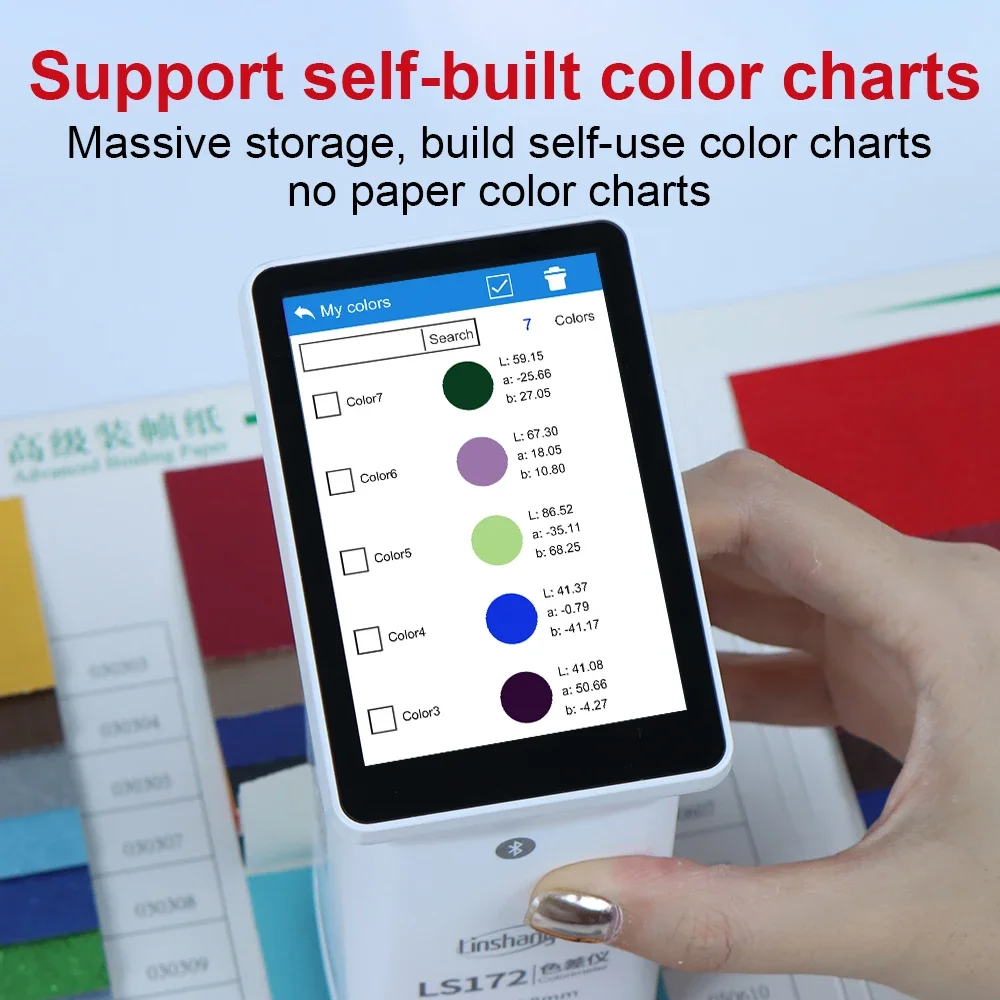 Wholesale LS172 45/0 Digital Colorimeter RAL NCS Pantone Color Matching Machine Cie Lab Colorimeter