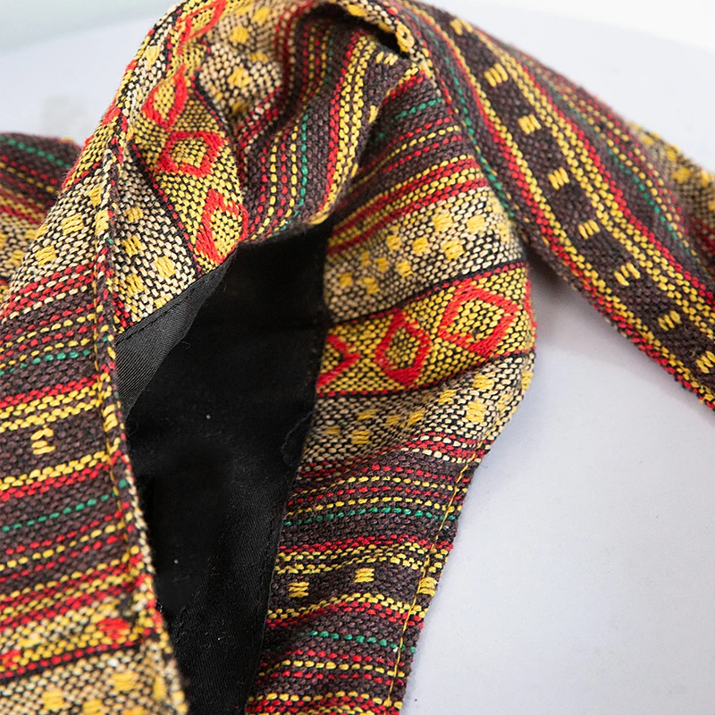 Damen Boho Chic Aztec Tote Bag Ethnic Sling Umhängetasche Schultertasche für Arbeit Reisen Lady Stricken Canvas Gypsy Hippie Bag – Detail 30