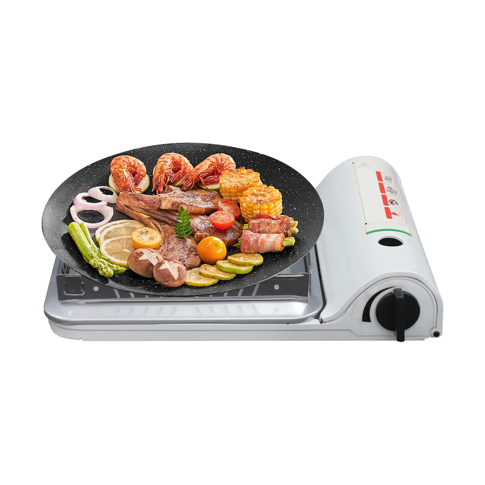 3500W BBQ-Grill Butan-Campingkocher, Tragbarer Campingkocher, Geeignet für Grillabende, Partys, Terrassen – Detail 10