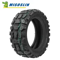 Off-Road Rubber Tire 100/65-6.5 for Dualtron Electric Scooter Widen Tuovt Tubeless Vacuum Pneumatic 11 Inch Replacement Tyre
