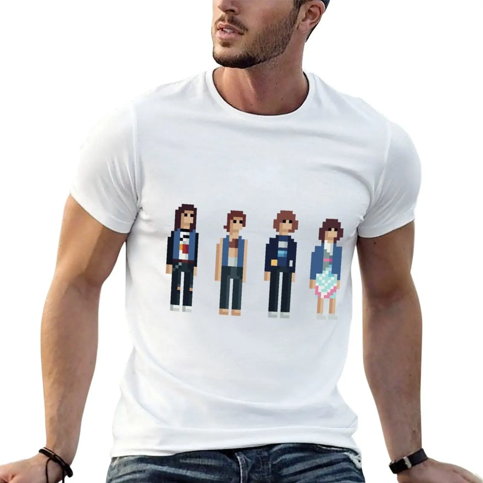 

shirts soft Eddie Steve T-Shirt for shirts t cotton t Robin man man pack white Nancy for