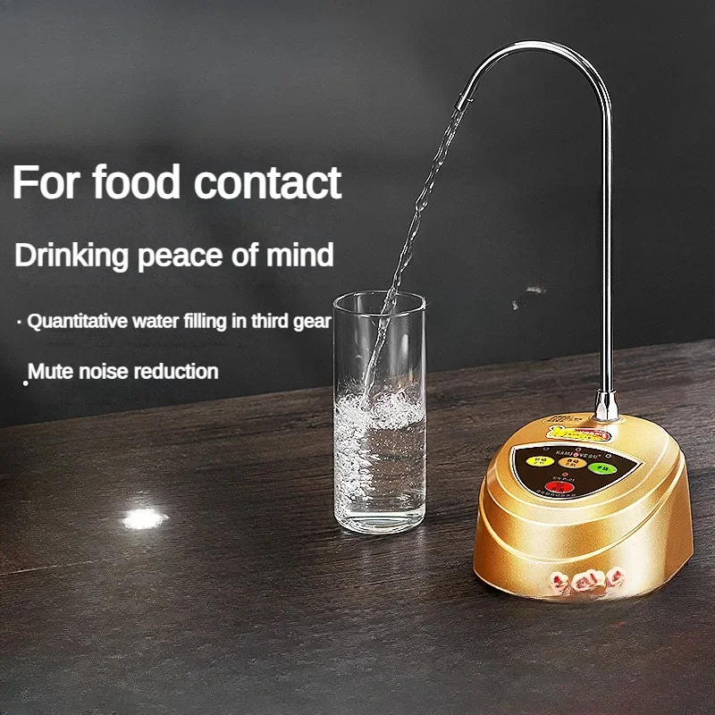 

2-gear Smart Automatic Water Dispenser USB Electric Water Pump with Stand Smart Water Bottle Pump Dispenser for Home Kitchen