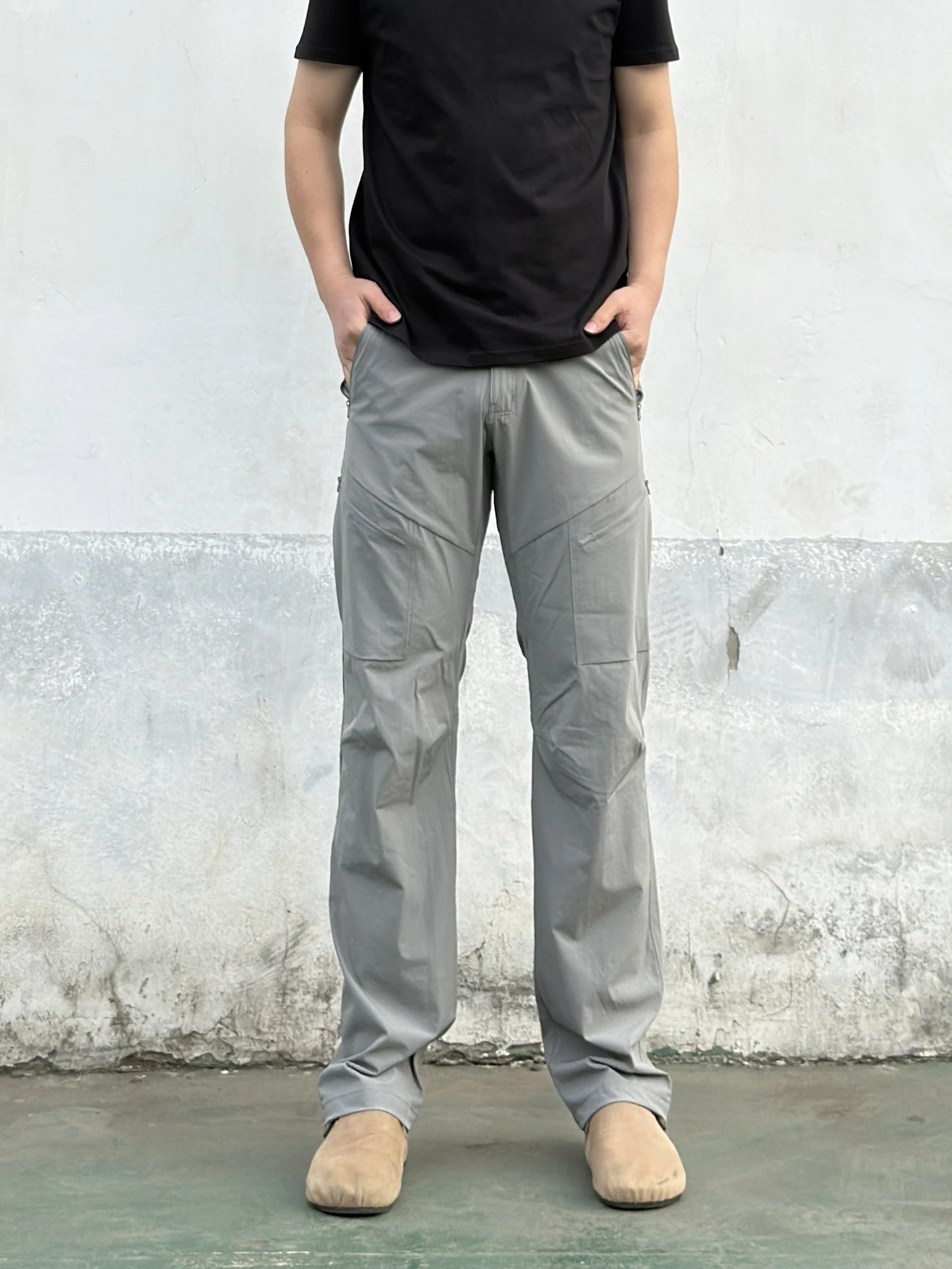 

American Sle Summer Lightweight Waterproof Breathable Casual Pants Straight Cut Functionali Qui Dry Soft ell Cargo Tr...