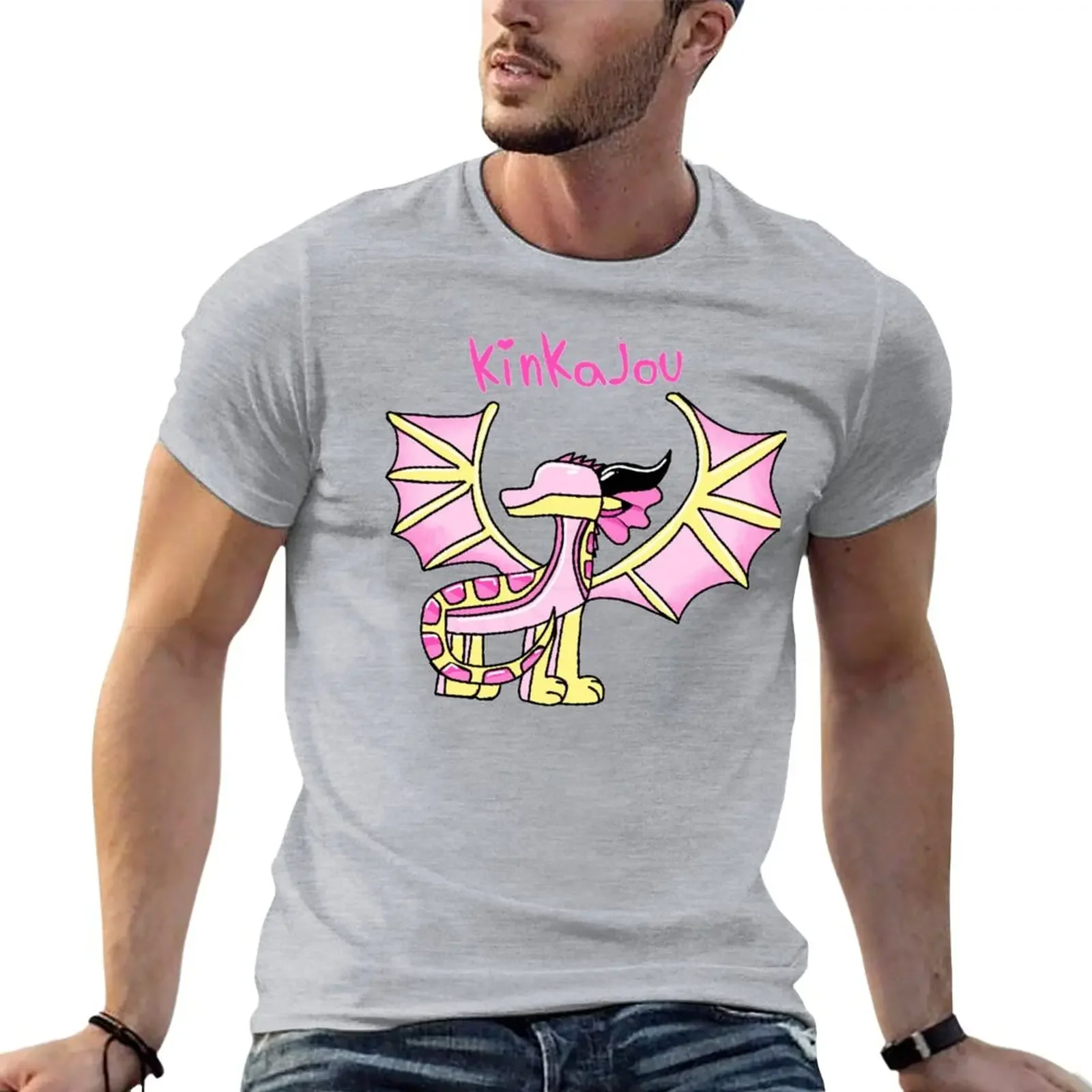 Kinkajou(wings of fire) T-Shirt plus sizes cute clothes summer tops oversized t shirt men