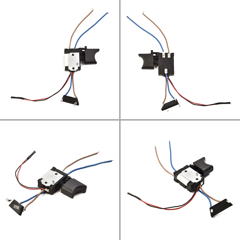 Button Electric Drill Control DC 7.2-24V Drill Dustproof Electric Push Trigger Accessories Brand new Practical