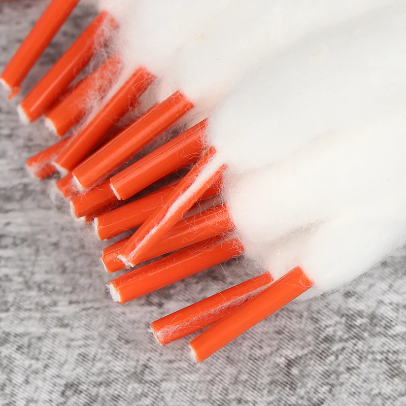 20 stuks schoenveter/draad katoen diameter 2,5 mm langdurige wicking materiaal draad L120mm zwart, groen, oranje