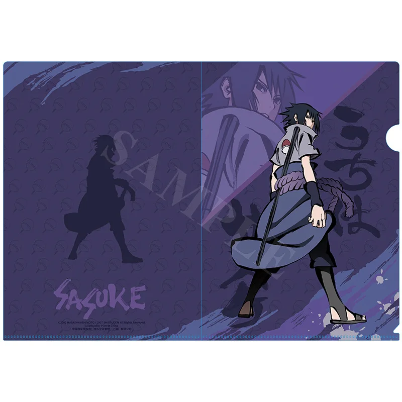 NARUTO Cosplay Sasuke Uchiha Itachi Madara Obito Hatake Kakashi China Officiële Autorisatie Bestandsmap