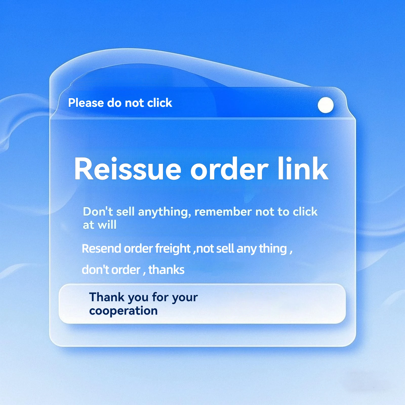 Reenviar frete do pedido. não vende nada. não faça o pedido