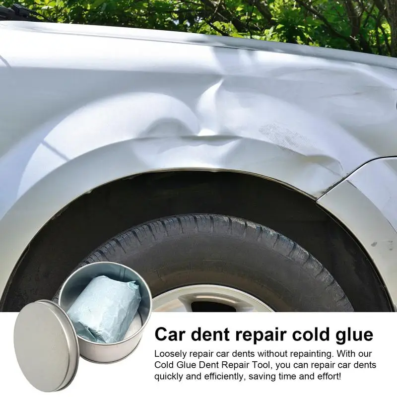 

Cold Glue Dent Puller Kit Portable Cold Glue Dent Puller Repairs Dents Swiftly Car Dent Puller & Remover For Quick Fixes