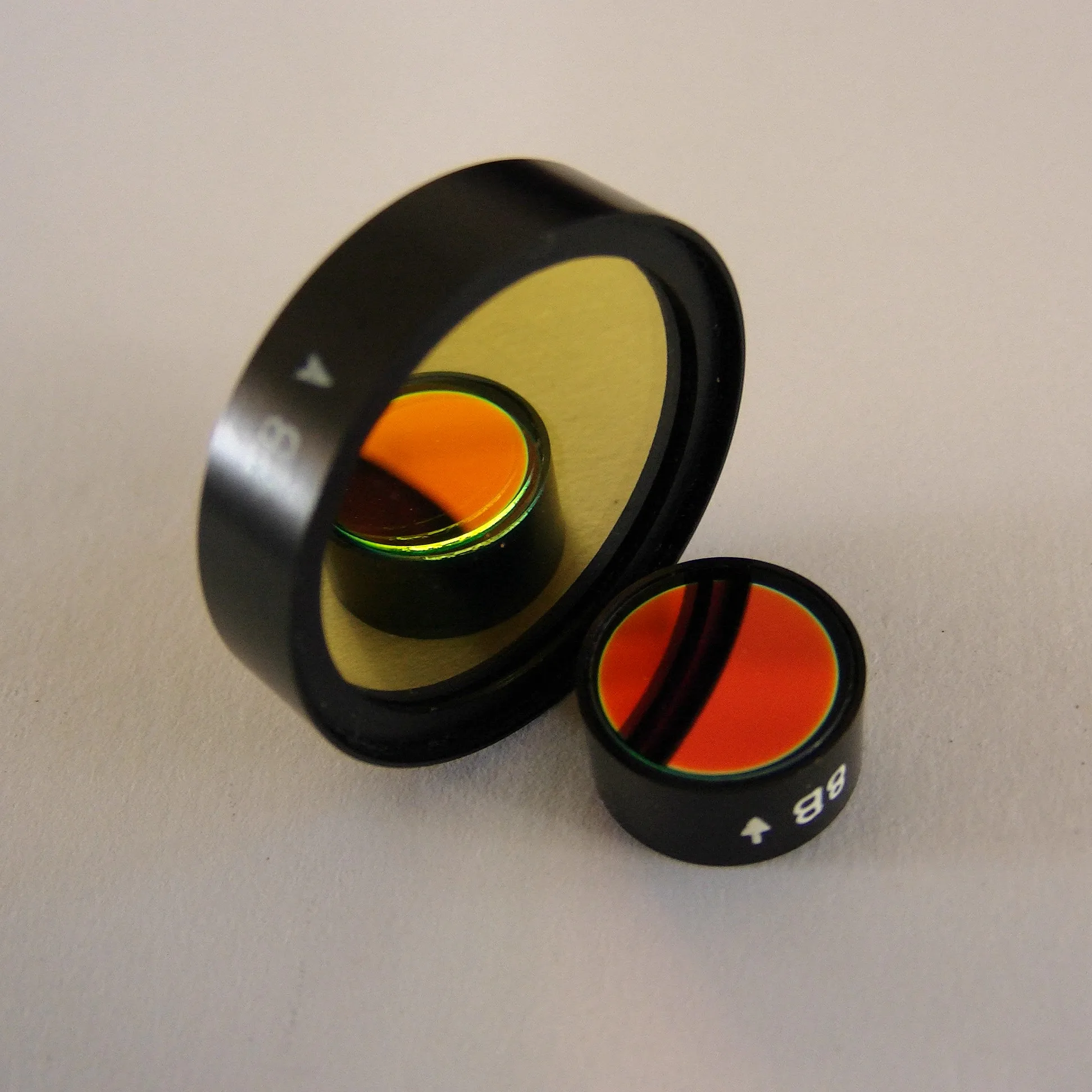 Microplate Reader Fluorescent Filter Analyzer Coated Narrowband Lens 340Nm 405Nm 450Nm 505Nm D15X6Mm