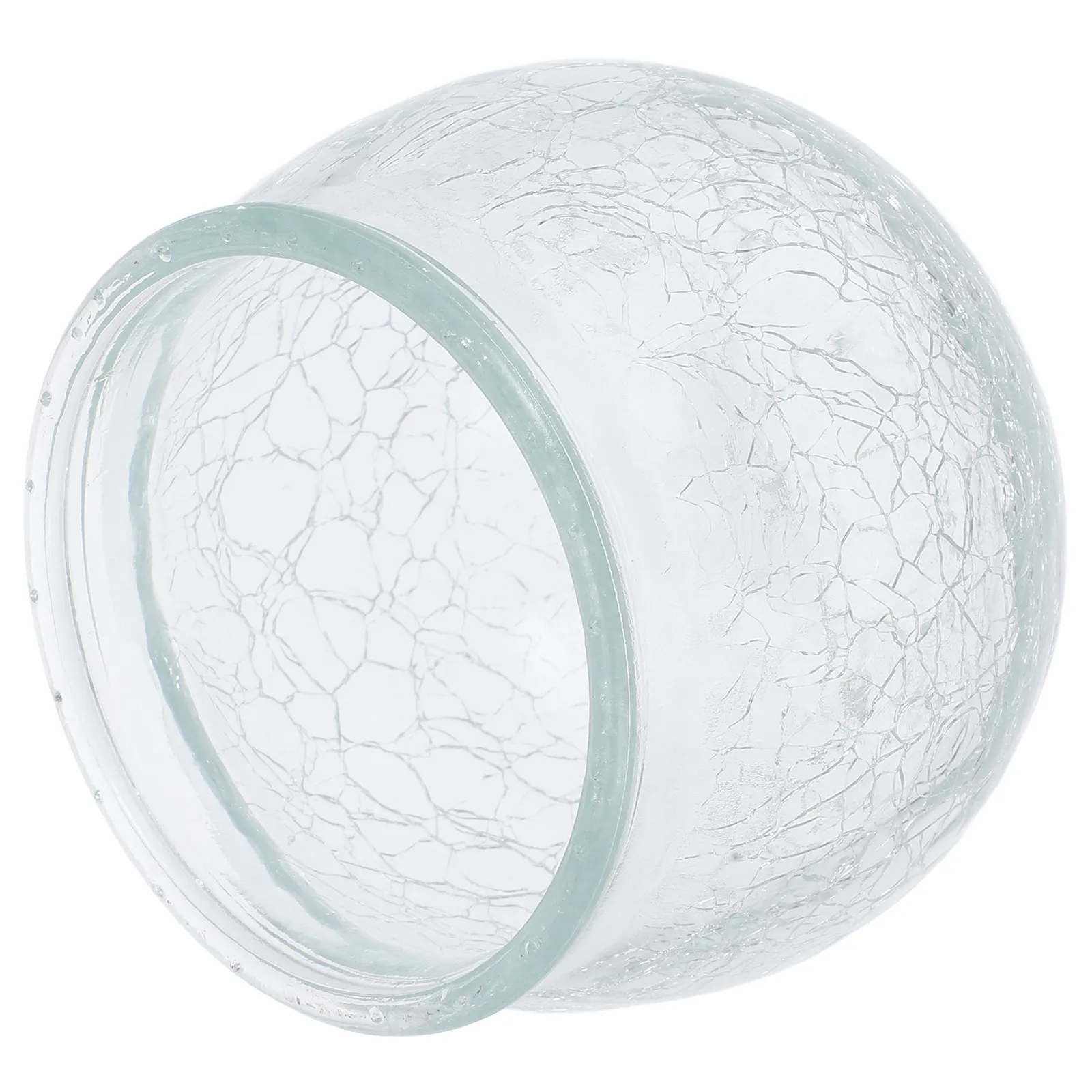 

Современный декоративный светильник-шар из треснувшего стекла для улицы, элегантный круглый подвесной светильник в форме ледяного шара