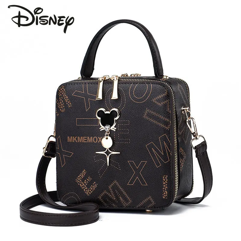 Disney Mickey New Women's Bag Fashion High Quality Women's Handbag Popular on The Internet Versatile Girls' Crossbody Bag