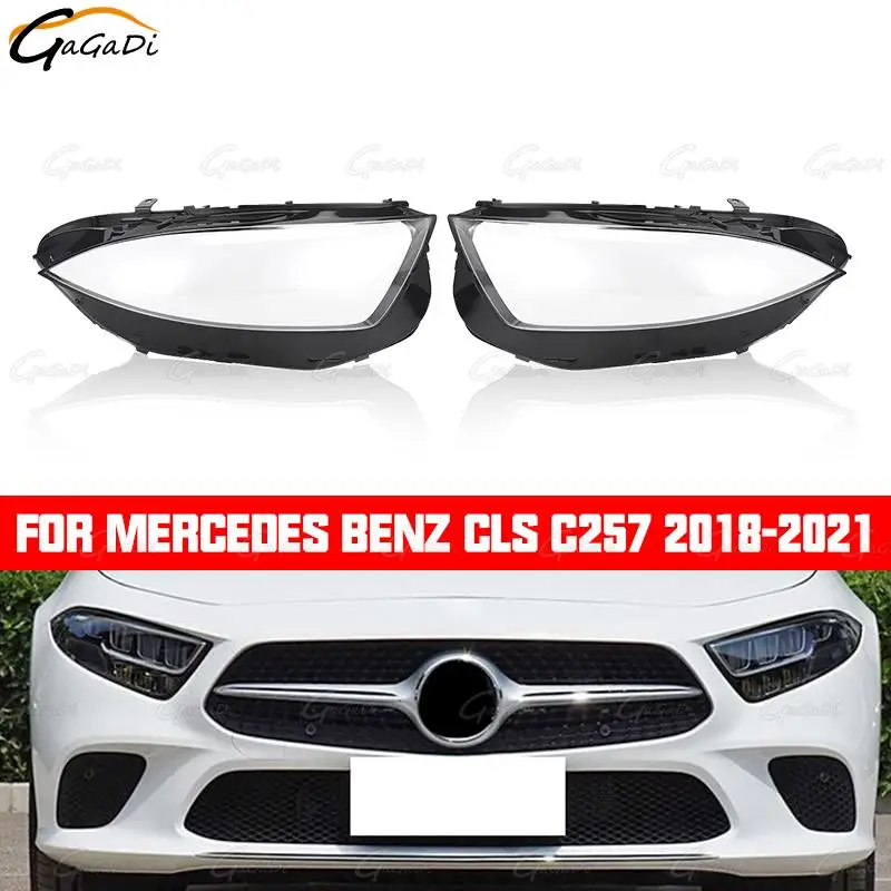 

For Mercedes Benz CLS C257 Headlamp Cover Headlight Lens Shell 2018-2021