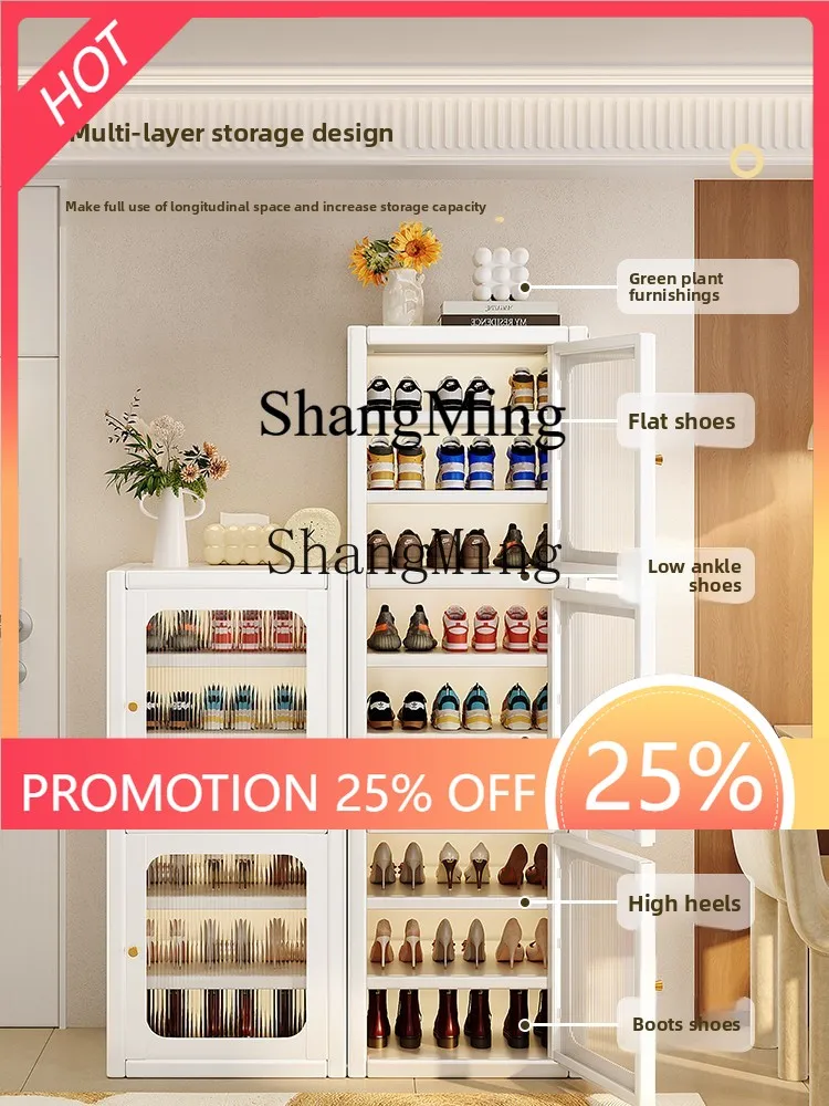 

CL entrance corridor entrance entrance storage cabinet integrated against the wall narrow shoe rack