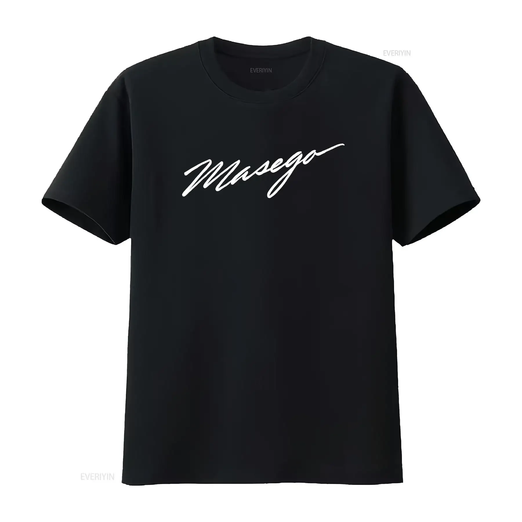 Masego Logo Stylish Premium T Shirt for Fashion Forward Individuals vintage Washed homme Soft Slightly streetwear