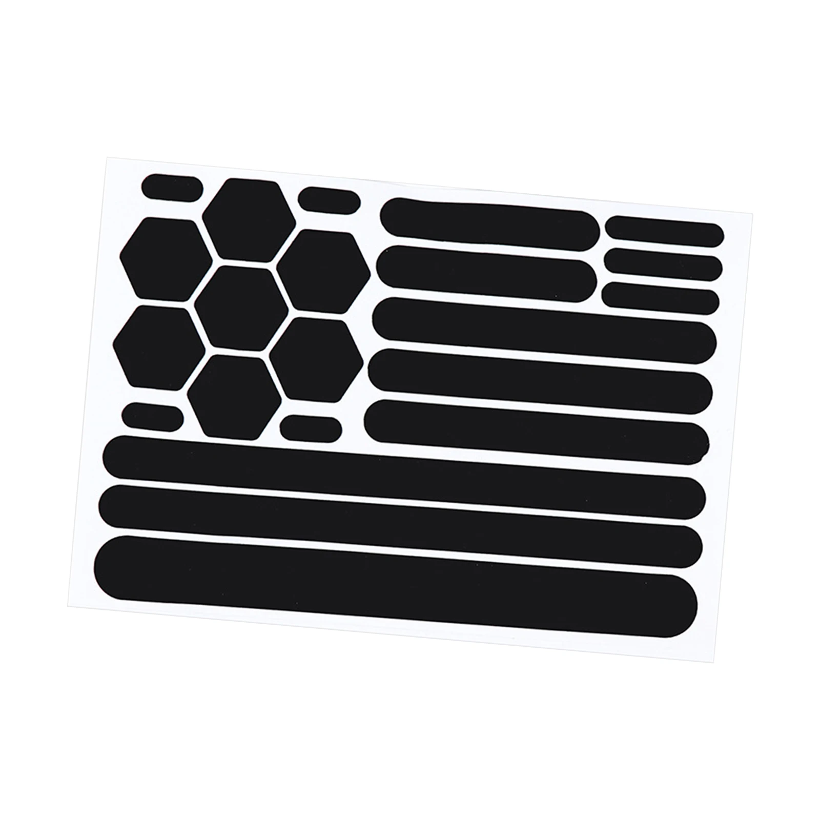 Pegatinas reflectantes para casco de motocicleta, coches, bicicletas, pegatina de motocicleta, protección, pegatinas negras reflectantes, cinta adhesiva