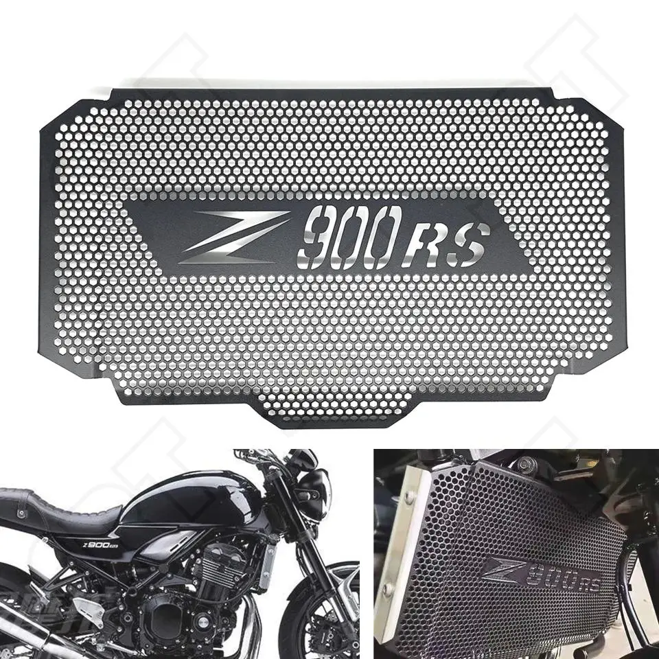 

Fits for Kawasaki Z900RS Cafe Z900 RS ABS 2018 2019 2020 Motorcycle Engine Radiator Grille Guard Front Cooler Protector Cover