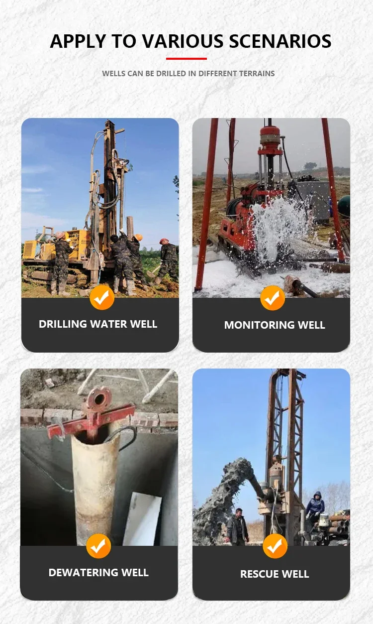 Drilling Water Machine | Machine Water Drilling Well Rigs | Water Drilling Machine Tailored to Specific Project Requirements