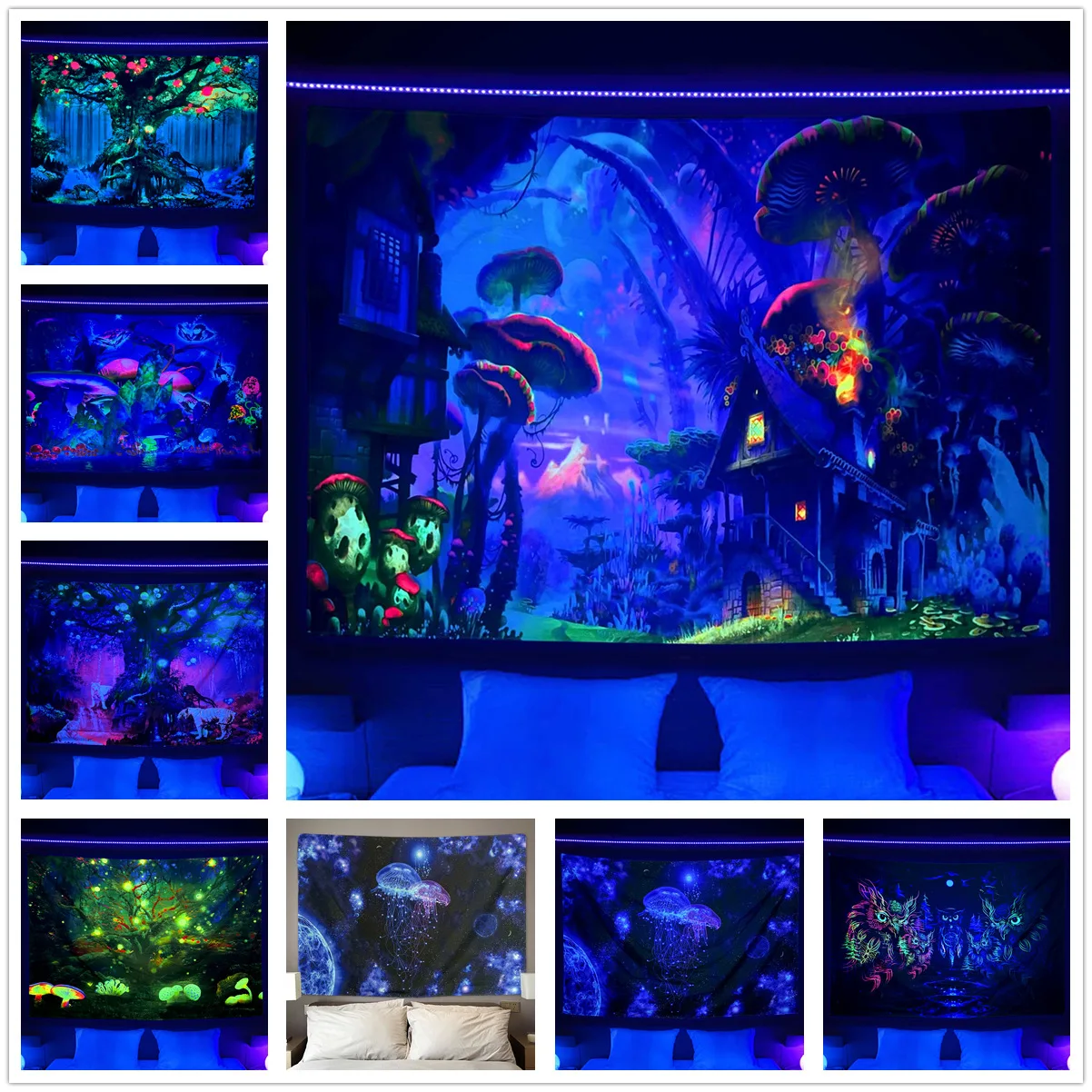 Neon Tapestry Fluor… - image