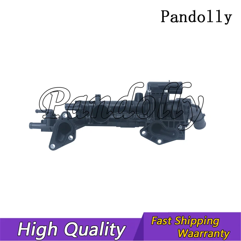 

Корпус термостата радиатора двигателя для 12-19 Hyundai Santa Fe XL Azera Kia Cadenza Sorento Sedona 3.3L 256003CAE0 25600-3CAE0