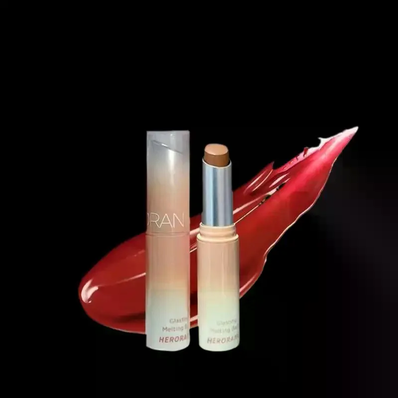 HERORANGE Lucidalabbra solido Gelatina Ciliegie Tinta per labbra rosse Trasparente Rossetto idratante a lunga durata Specchio Tazza antiaderente Rossetto Trucco