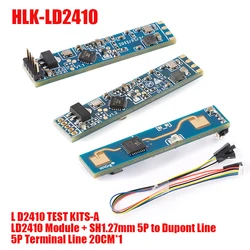 HLK-LD2410B FMCW 24G Smart Human Presence Status Sensing Radar Heartbeat Detection Sensor Module High Sensitivity DuPont Cable