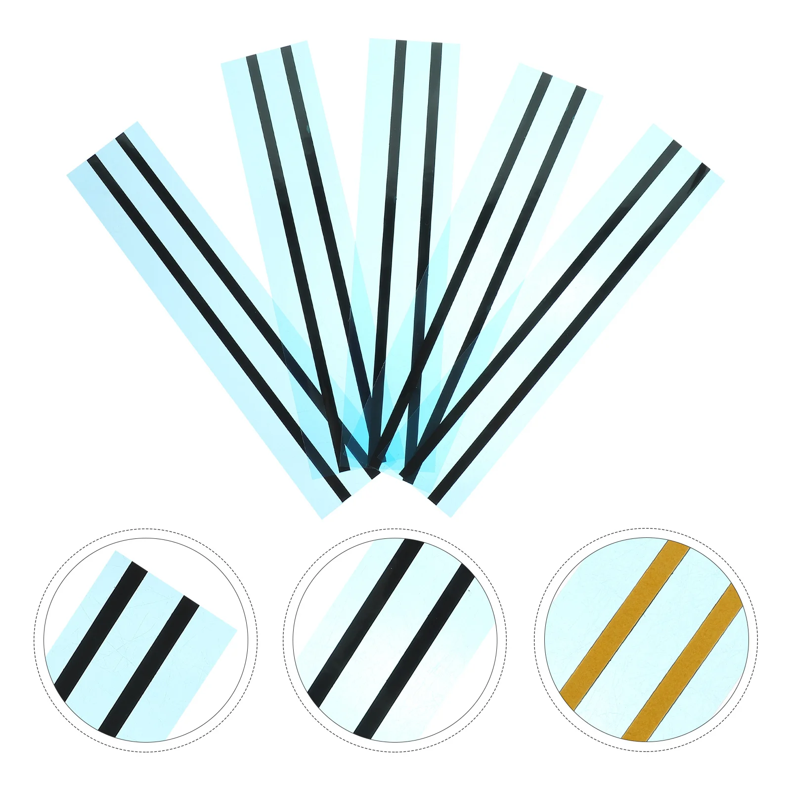 10Pcs LCD Repair Tape Premium Double Sided Adhesive for Phone Screen Protector Removal Heat Resistant Strong Sticky Easy