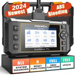 Foxwell-NT624 Elite OBD2 Scanner Automotivo, Sistema Completo, Sangramento ABS, SAS, DPF, EPB, Reset De Óleo, OBD 2, Auto Car Diagnostic Scan Tool