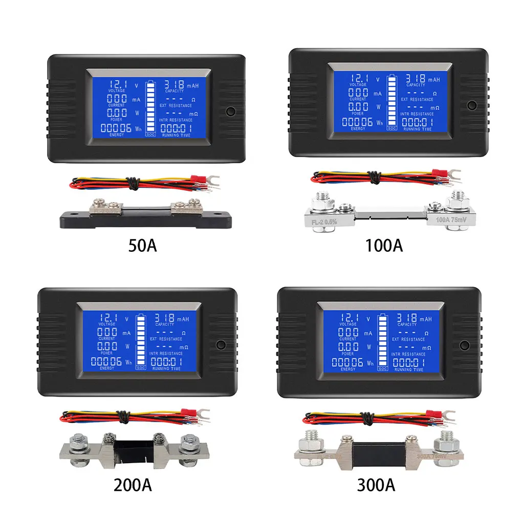 Experience Ease Of Reliable Voltmeter Ammeter For Easy Circuit Testing Multi-functional Voltage Meter Dc Voltmeter 300A