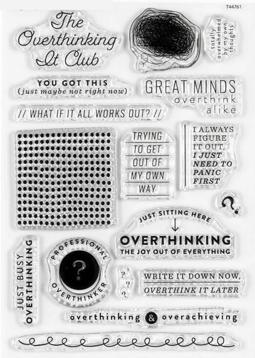 English  Clear Stamp For DIY Scrapbooking Card Making  A6559