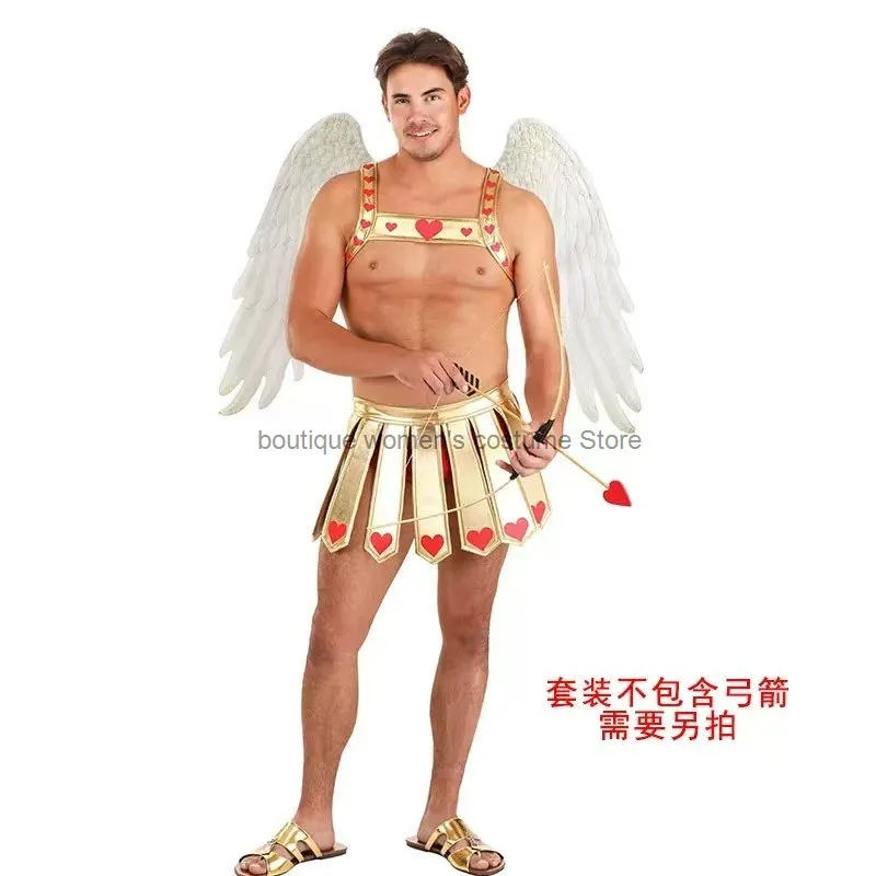 

Костюм Купидона (Бог любви) для взрослых для Хэллоуина, карнавала, фестиваля, вечеринки, выступления на сцене, шоу