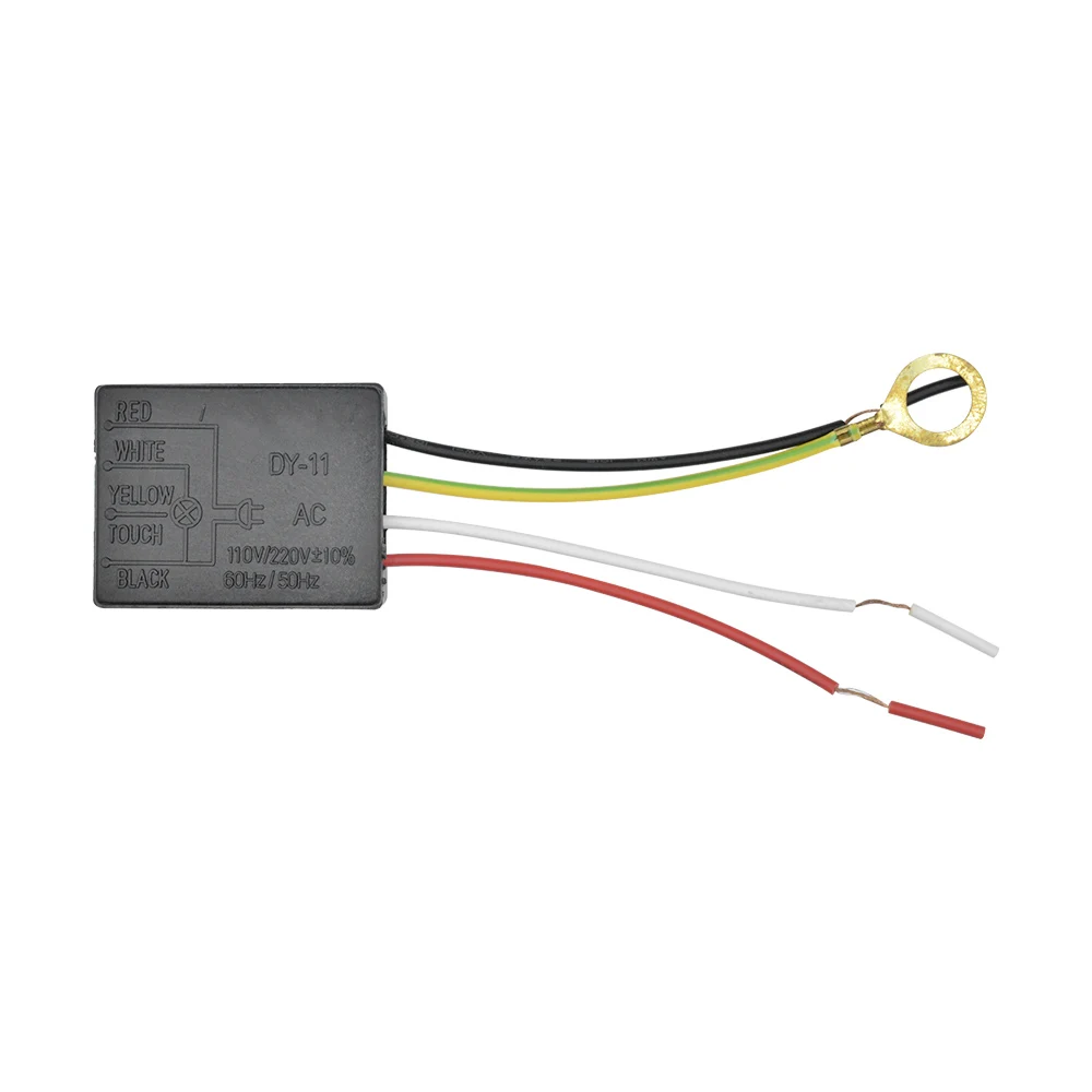 2 pezzi AC 100-240V 50Hz interruttore a sensore tattile a 3 vie parti della luce da scrivania sensore di controllo Touch Dimmer per lampadine sensori interruttore lampada