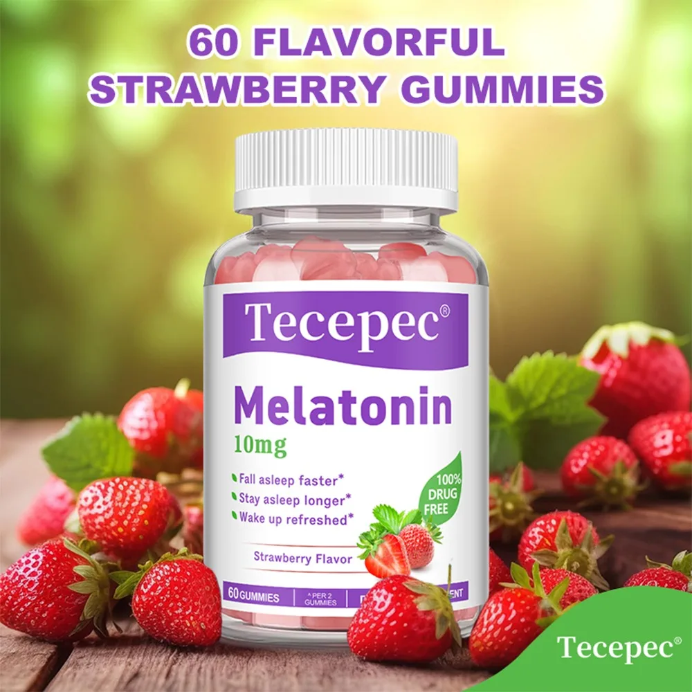 Melatonin Sleep Support - Relaxation, Advanced Formula, Maximum Strength, Optimal Absorption, Deeper Sleep