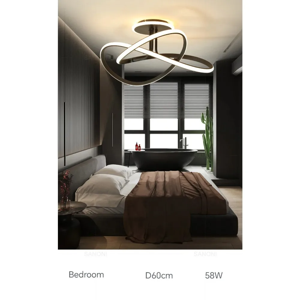 Joyinled سقف ليد حديث مصباح عكس الضوء أضواء الثريا تركيبات لغرفة المعيشة غرفة نوم شرفة الدرج الممر ديكور داخلي