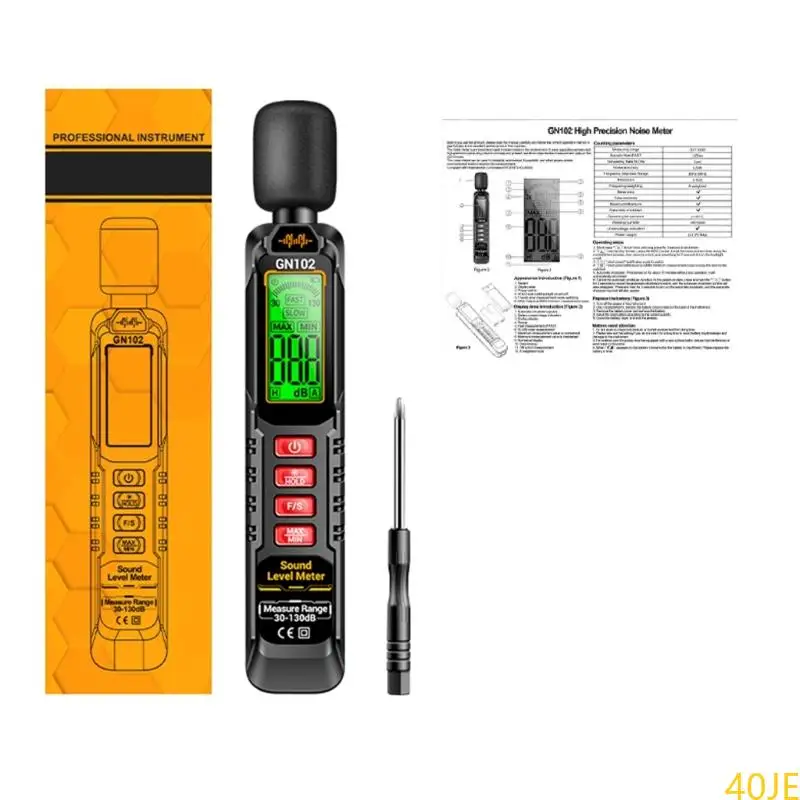 

40JE Reliable Noise Measuring Device ABS for person & Professional Applications