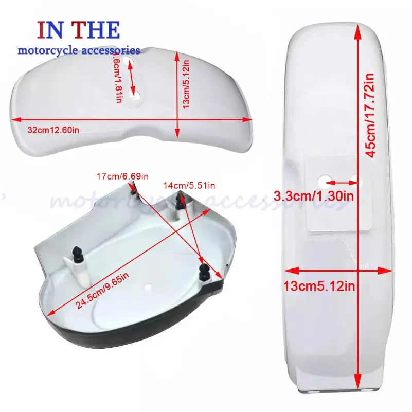 NEW For Z50 Z50A Z50J Z50R Mini Trail Bikini Fender Kit 6 Color Clay Guard Frame Body Frame Motorcycle Body