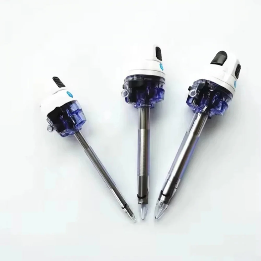 5/10/12mm Disposable endoscopic plastic trocar laparoscopy disposable trocars ，laparoscope  trocar