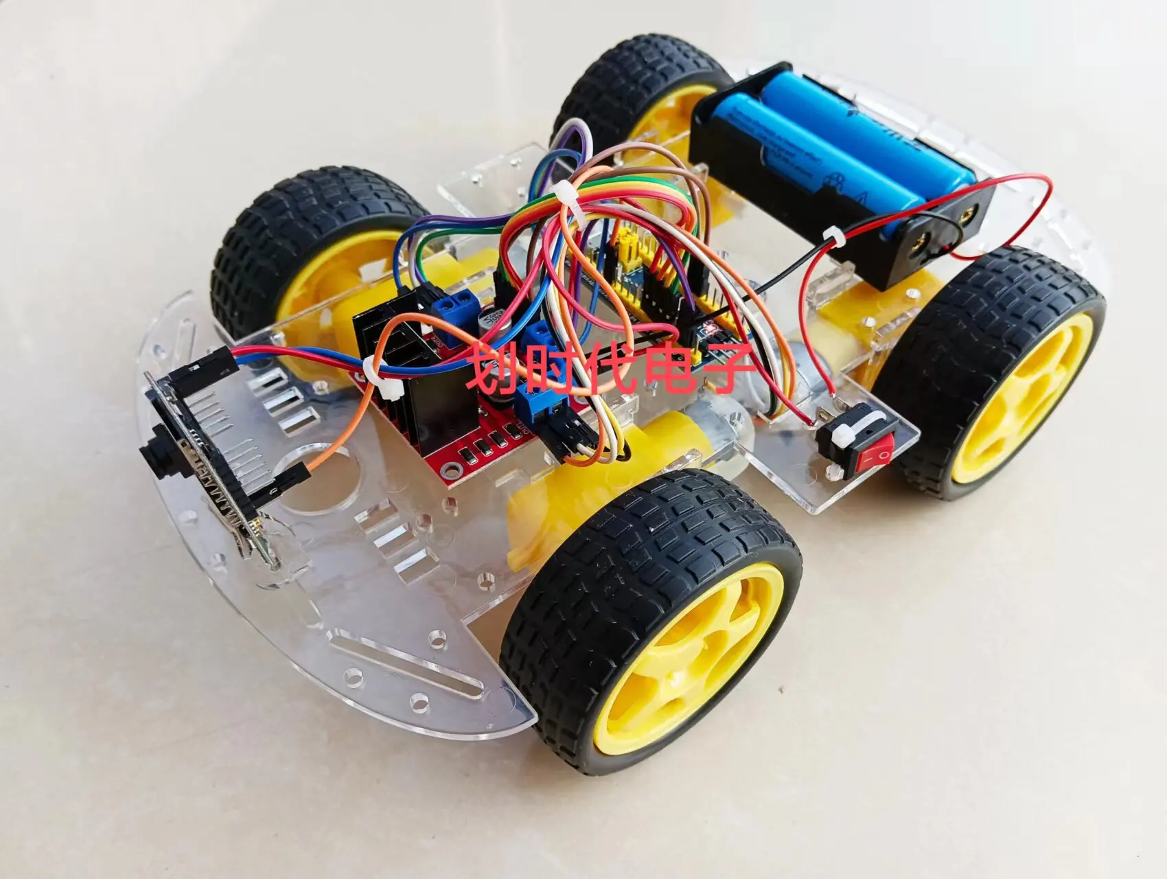 Four-wheel Vehicle STM32 Video Surveillance Car, WIFI Video Car, Remote Control Intelligent Car