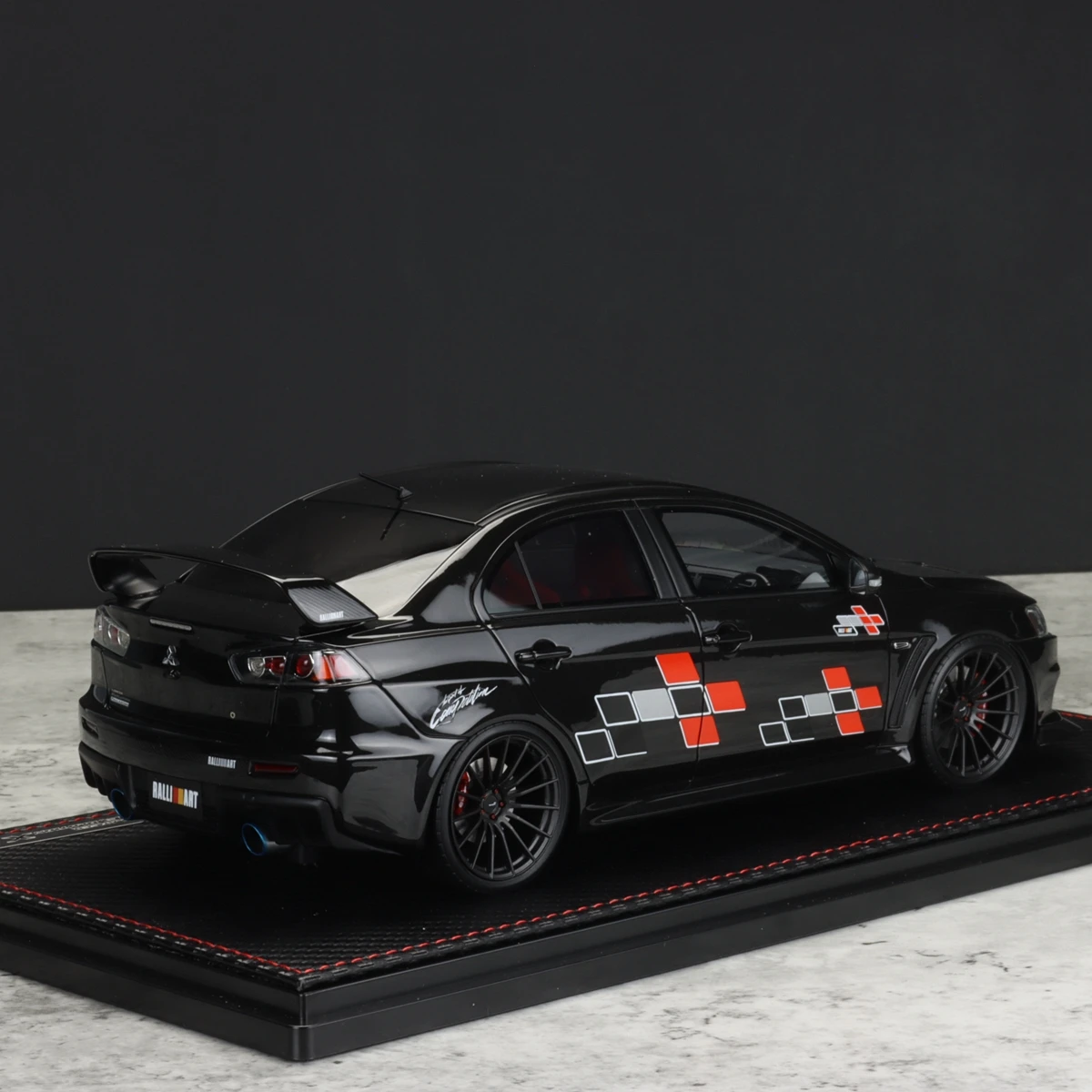 Ig 1:18 evo x cz4a jdm Simulation Limited Edition Harz Metall statisches Auto Modell Spielzeug Geschenk