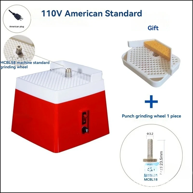 Small Electric Tools, Glass Edging Machine, 110V/220V Upgraded Automatic Water Grinding Table