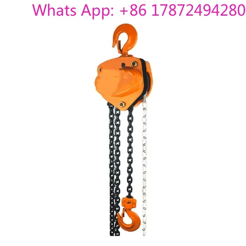 Bracelet chain crane Manual operated crane