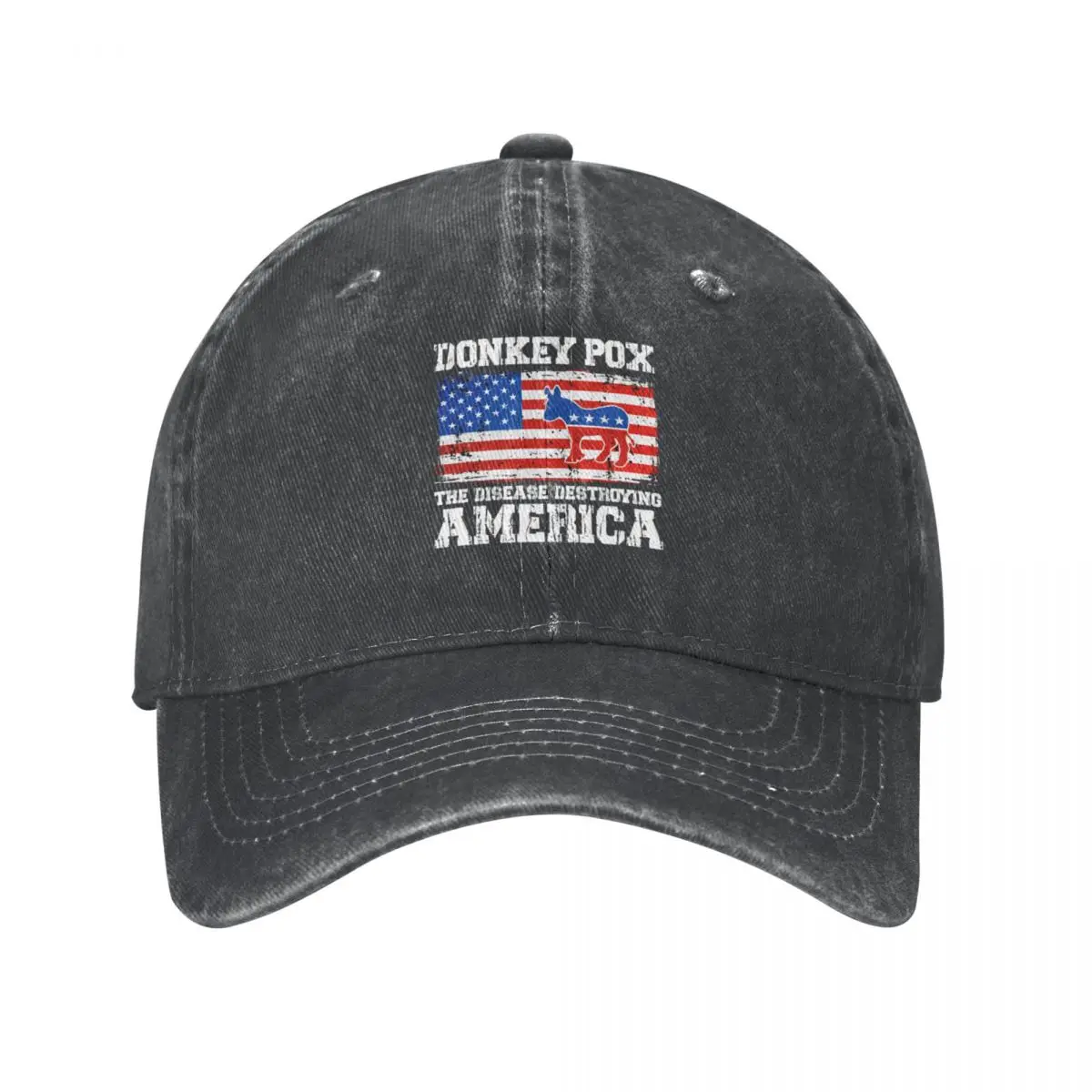 Donkey Pox the Disease Destroying America Cowboy Hat hiking hat Fluffy Hat Rugby Women's Golf Clothing Men's