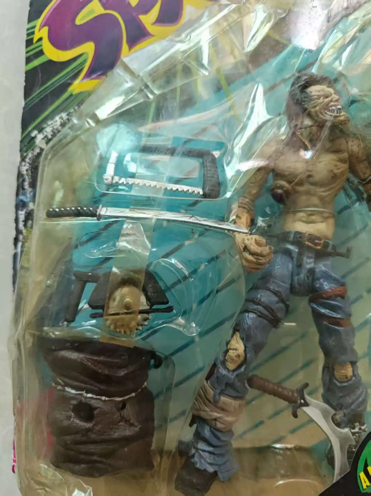 Vintage McFarlane 1996 Spawn Series 6 The Freak Ultra-Action Figure Toys ornament The box has slight wrinkles. - Image 4