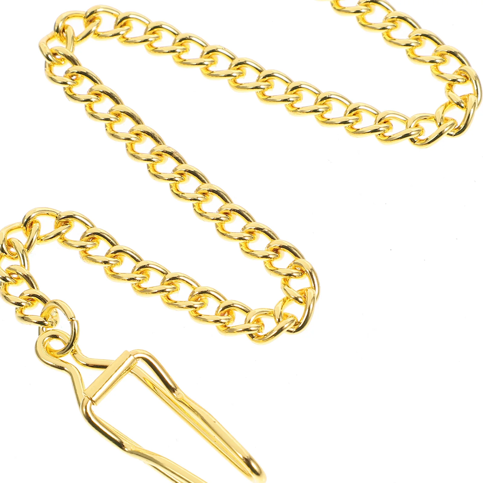 

1pc Pocket Alloy Bronze Two-Faced Smooth Design Delicate Classic Quartz With Chain For Men Women Gift Decoration