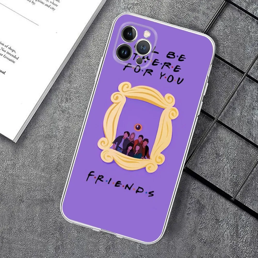 Friend  TV SHOW Phone Case For iPhone 15 14 11 12 13 Mini Pro XS Max Cover 6 7 8 Plus X XR SE 2020 Funda Shell