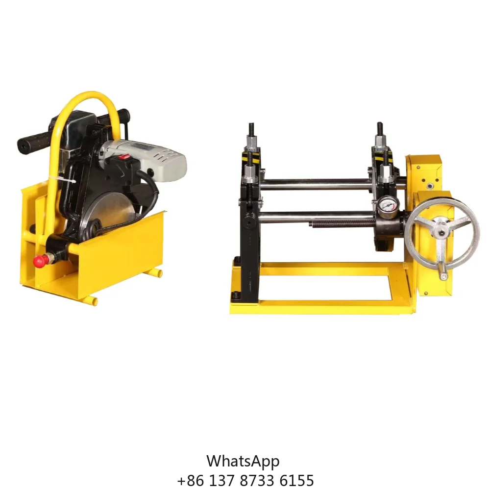 CE Certified Factory Price 40-160mm Plastic Pipe PE/PPR/PP/HDPE Manual Butt Fusion Welding Machine 2 Clamps Perfect For Field