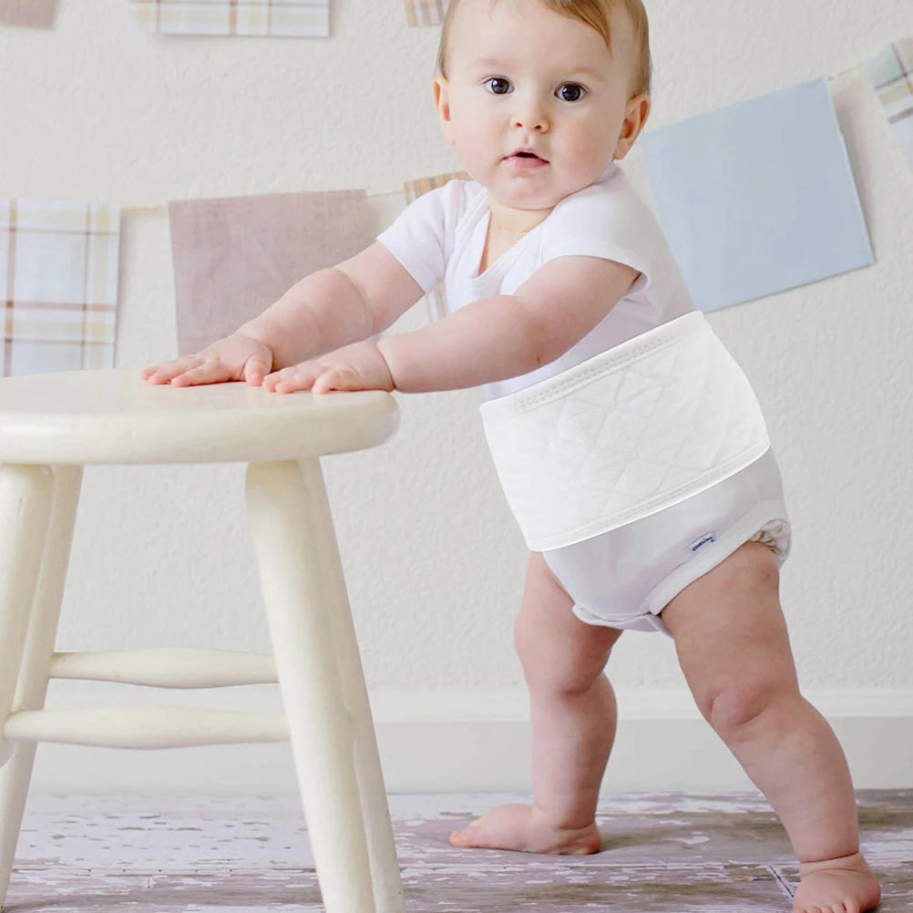 

12 шт., защитный пояс для живота новорожденных, хлопковый ремешок, чехол для шнура, детская накидка, удобный дышащий мягкий хлопковый ремешок унисекс для живота