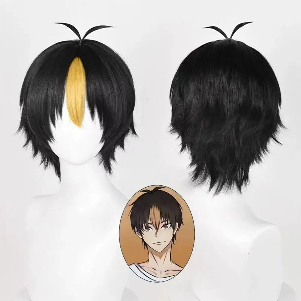 Cosplay Anime Wig Easy To Shape, 2D Character Role Play Hairpiece for Comic Con Events