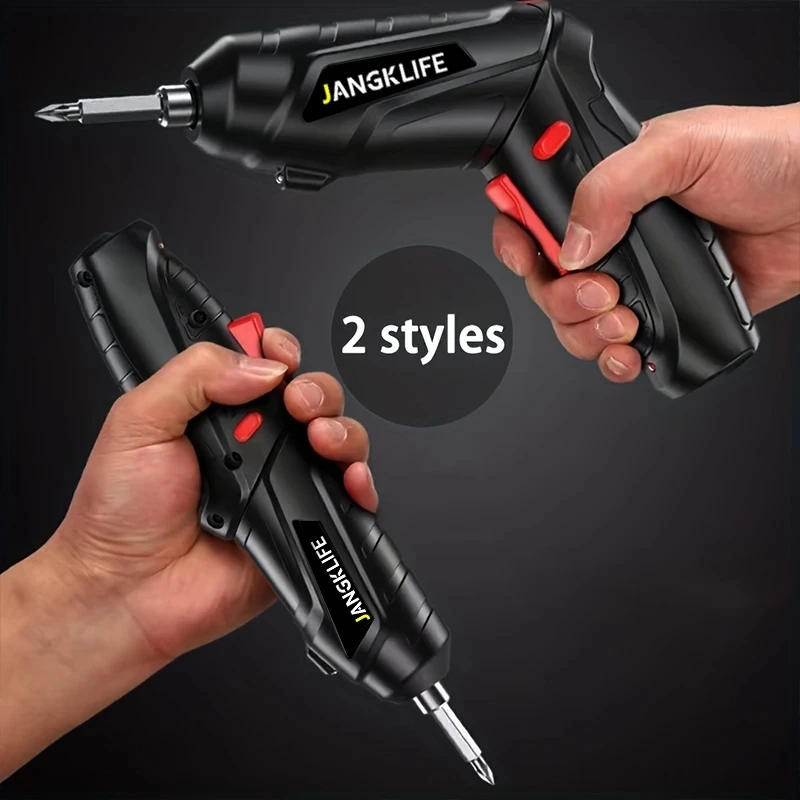 Electric Screwdriver Battery Rechargeable Cordless Screwdriver Powerful Impact Wireless Screwdriver Drill Electric Screw Driver